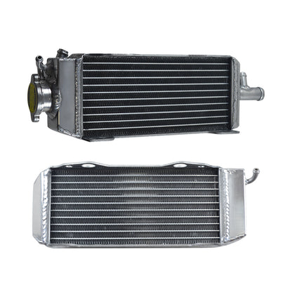 Left+Right Aluminum Radiator for 1996 1997 Suzuki RM125 RM125T RM125V