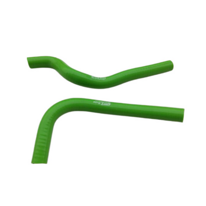 Green Silicone Radiator Hose for 1987 1988 1989 Kawasaki KX125