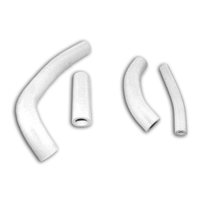 Black Silicone Radiator Hose for 1984 1985 Suzuki RM125