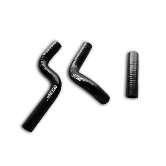 Black Silicone Radiator Hose for 1998-2013 Kawasaki KX80 KX85 KX100