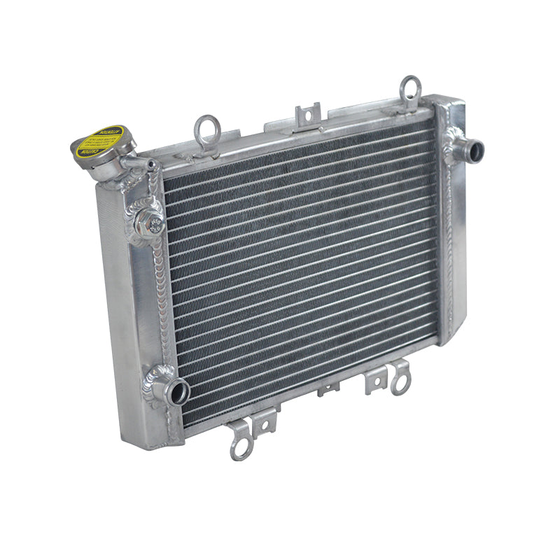 New aluminum alloy radiator for Kawasaki KVF400 A/B/C/D Prairie 400 1997-2002 1998 1999 2000 2001