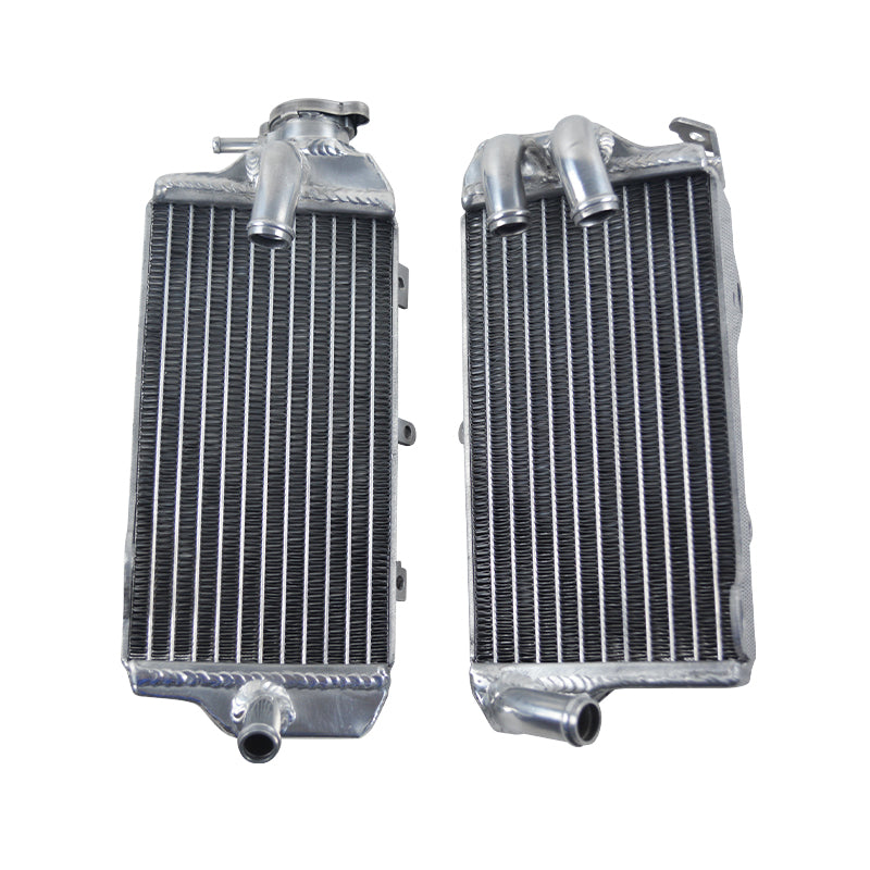 Left+Right Aluminum Radiator for 2018 2019 2020 2021 Honda CRF250R 4-stroke