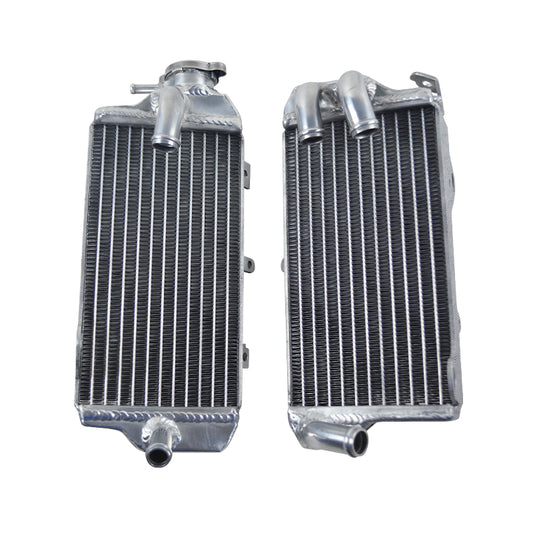 Left+Right Aluminum Radiator for 2018 2019 2020 2021 Honda CRF250R 4-stroke