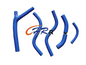 Silicone Radiator BLUE Hose for Honda CR125 CR 125 R CR125R 1987-1988