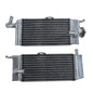 Left+Right Aluminum Radiator for 1992 Yamaha YZ250; 1992 1993 Yamaha WR250