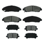 Front & Rear Ceramic Brake Pads fit 09-14 Honda Pilot 07-13 Acura MDX 10-13 ZDX