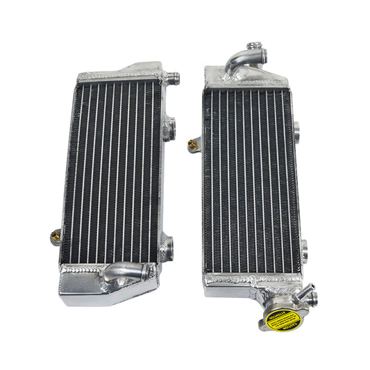 Left+Right Aluminum Radiator for 2009-2016 KTM 125/250/350 SX/XC/EXC/XC-W