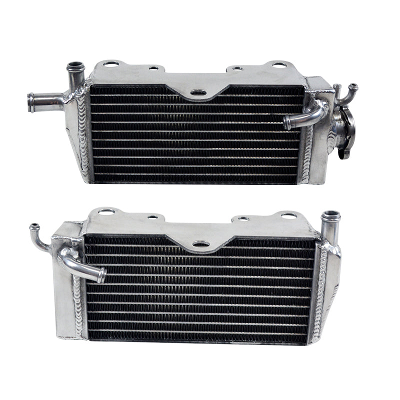 Left+Right Aluminum Radiator for 1989 Honda CR125R CR 125 R 125cc 2-stroke