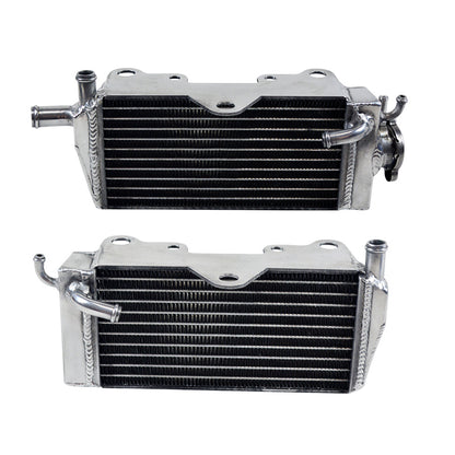 Left+Right Aluminum Radiator for 1989 Honda CR125R CR 125 R 125cc 2-stroke