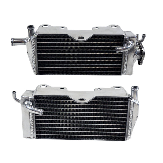 Left+Right Aluminum Radiator for 1989 Honda CR125R CR 125 R 125cc 2-stroke