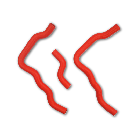 Red Silicone Radiator Hose for 1987-1988 Honda VFR400 NC24