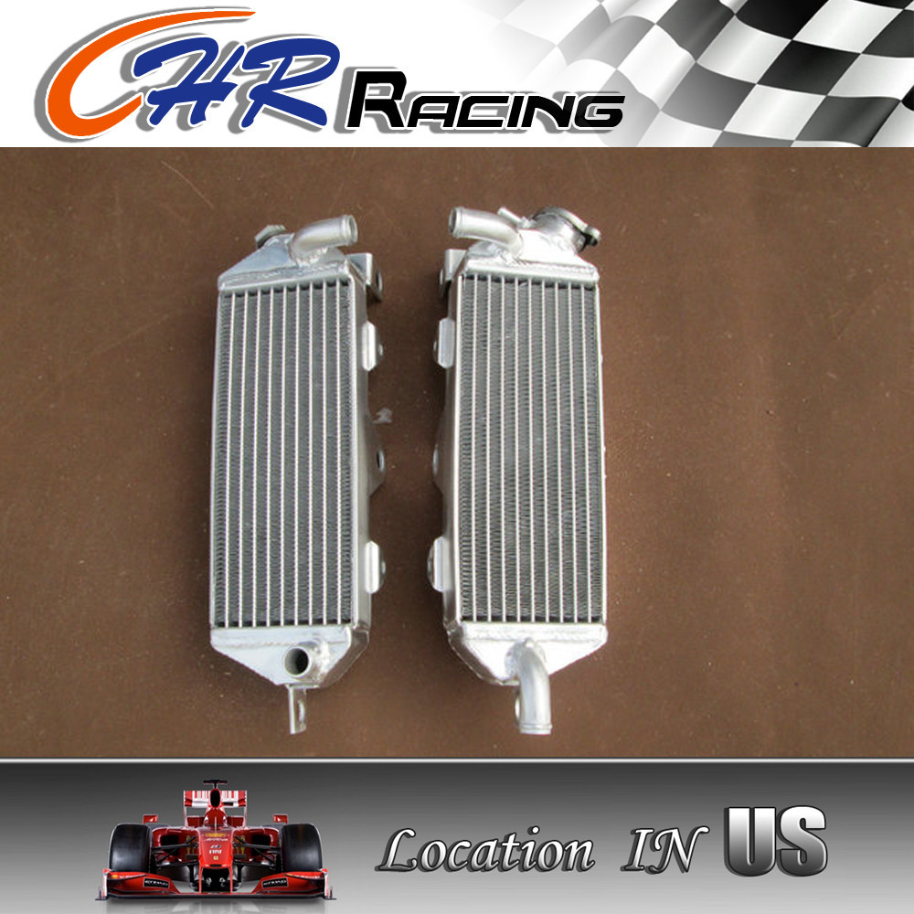 RH&LH Aluminum Alloy Radiator FOR kawasaki kx250 KX 250 1985 1986 85 86 NEW