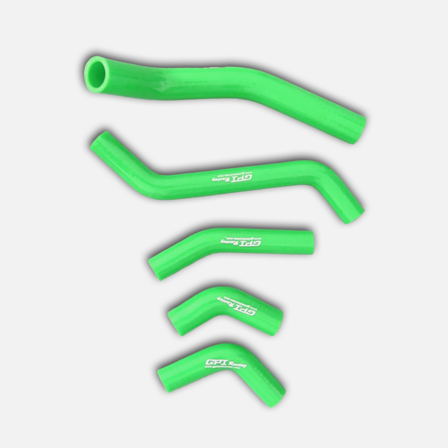 Green Silicone Radiator Hose for 2006 2007 2008 Kawasaki KX450F