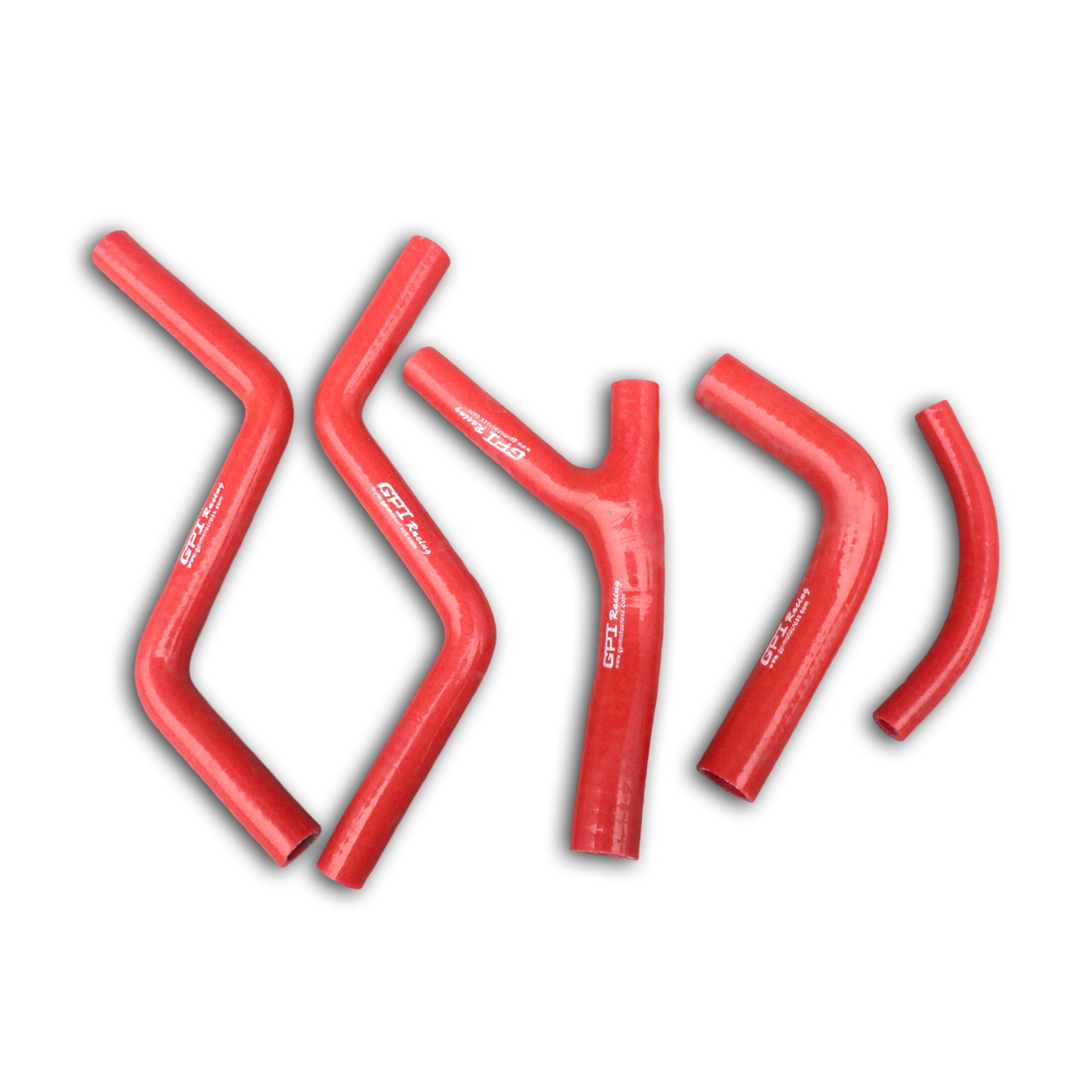 Blue Silicone Motorcycle Radiator Hose For 1985 1986 1987 Honda CR250R