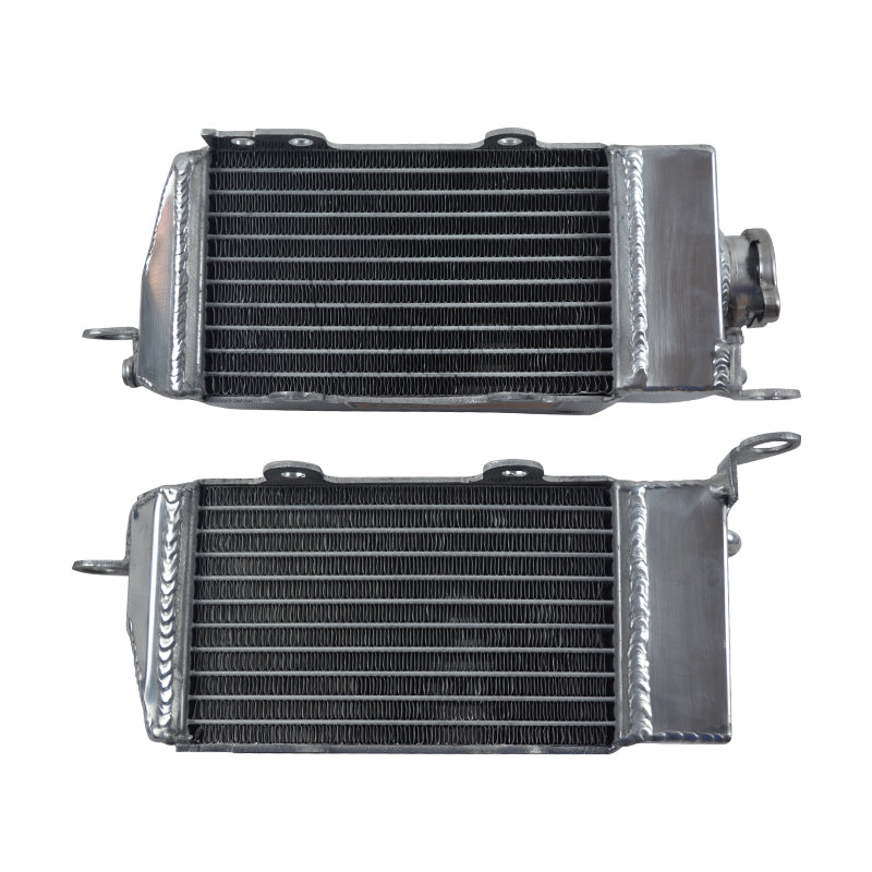 Left+Right Aluminum Motorcycle Radiator for 1984 Honda CR125R CR250R