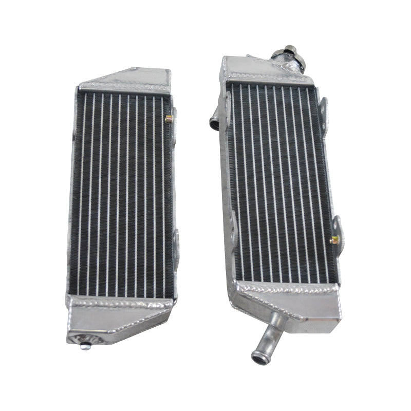 Left+Right Aluminum Motorcycle Radiator for 2005 2006 KTM 250 SX-F SXF