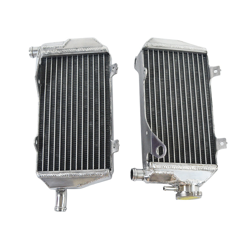Left+Right Aluminum Motorcycle Radiator for Honda CRF250R CRF250RX 2022 2023