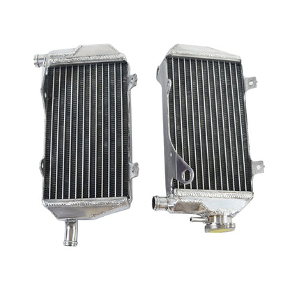 Left+Right Aluminum Motorcycle Radiator for Honda CRF250R CRF250RX 2022 2023