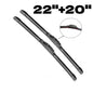 All Season piar 22"+20" Premium Quality Beam Windshield Front Wiper Blades