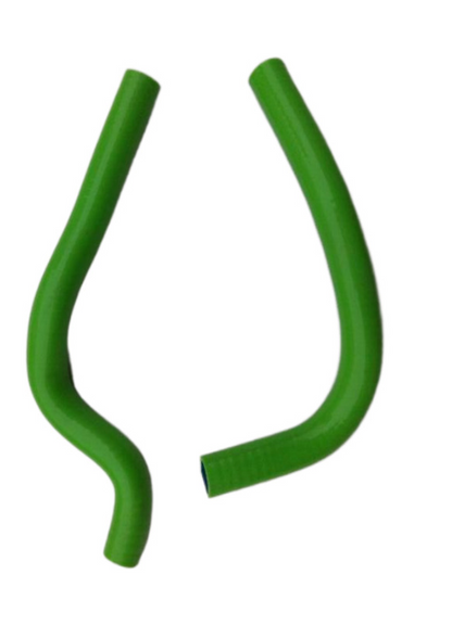 Green Silicone Radiator Hose for 1987 1988 1989 Kawasaki KX125