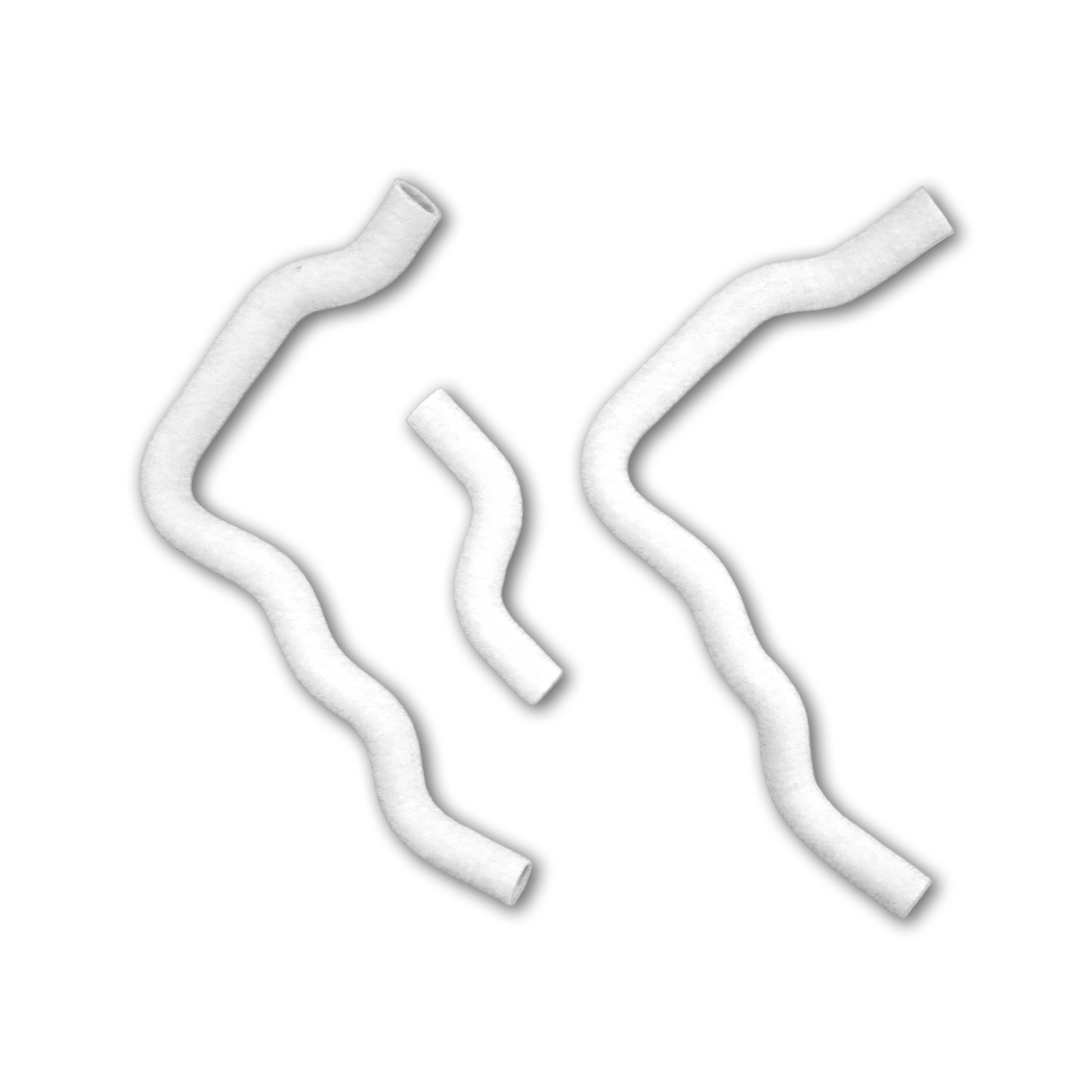 Red Silicone Radiator Hose for 1987-1988 Honda VFR400 NC24