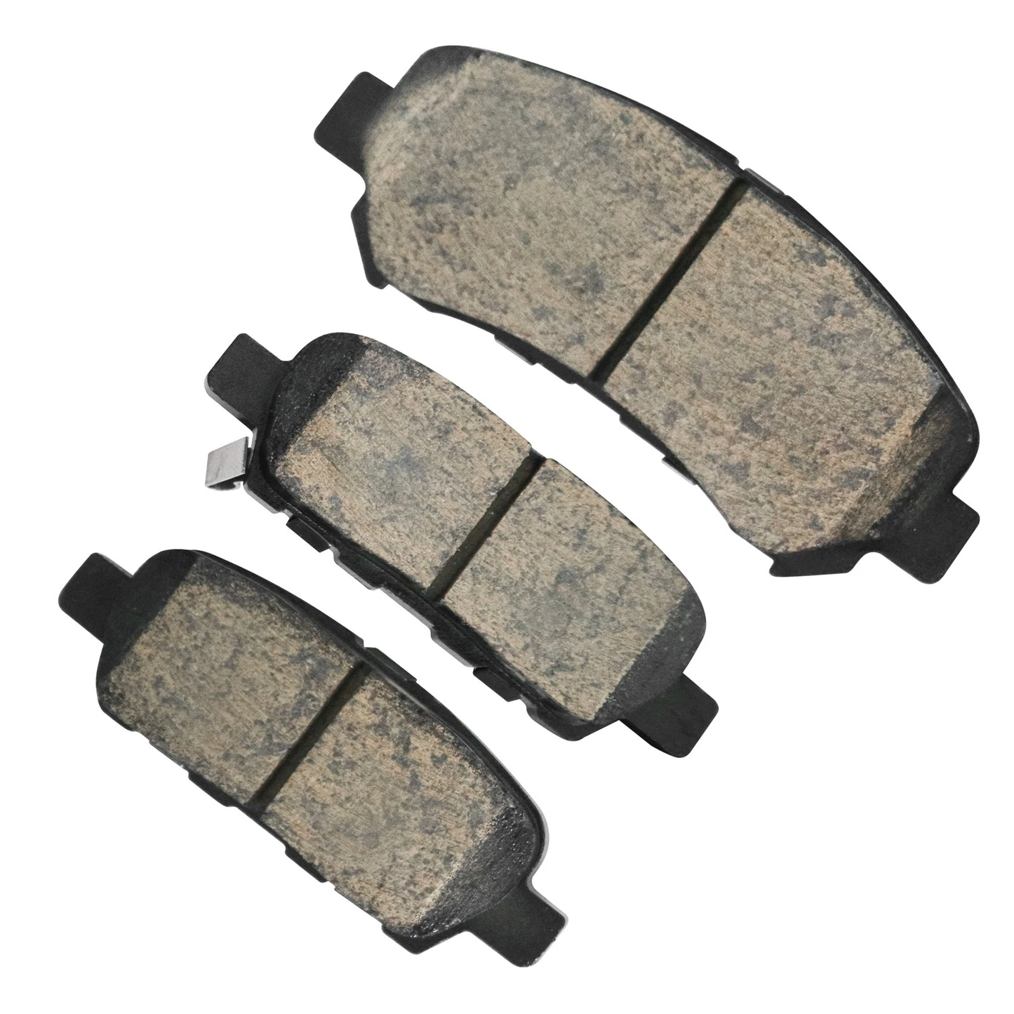Front Rear Ceramic Brake Pads w/Hardware Kit \n fit Nissan Sentra Maxima Juke