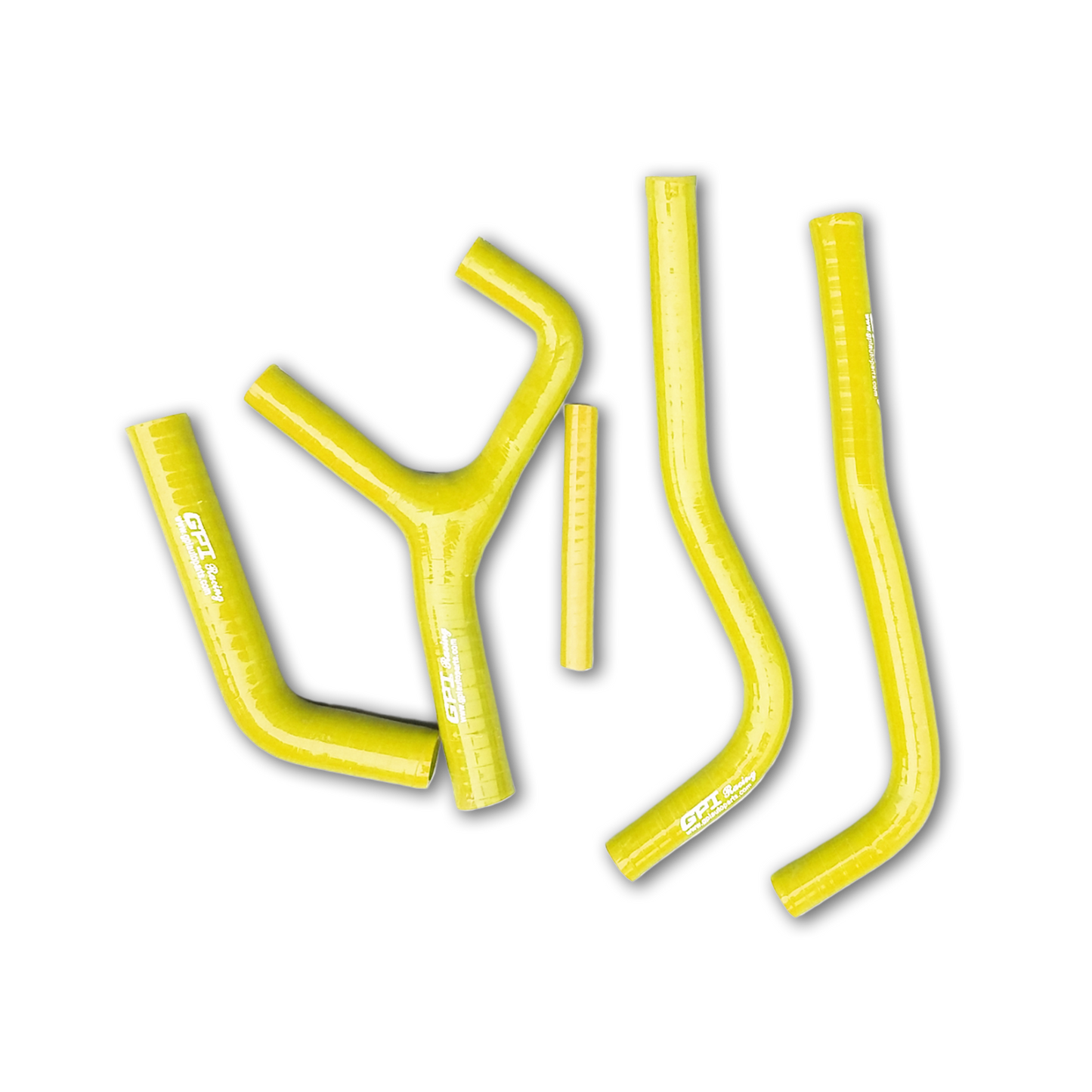 Yellow Silicone Radiator Hose for 1983 Honda CR250R CR 250R