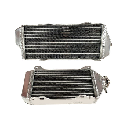 Left+Right Aluminum Motorcycle Radiator for 2007 2008 2009 Suzuki RMZ250