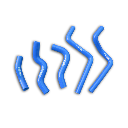 White Silicone Radiator Hose for 2000 2001 2002 Honda CR125R