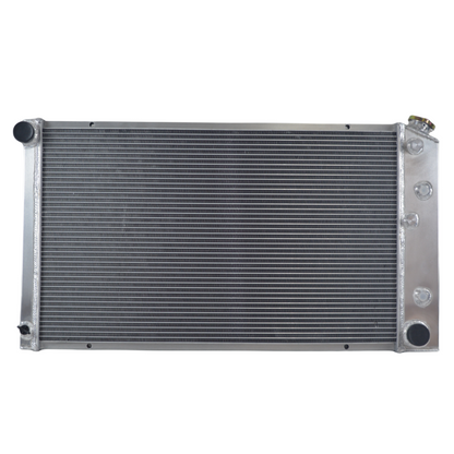 3 Row Radiator for Chevy Chevelle 68-73/El Camino 68-77/Chevy Caprice 71-90 AT 1968 1969 1970 1971 1972 1973 1974 1975 1976 1977 1978 1979 1980 1981 1982 1983 1984 1985 1986 1987 1988 1989 1990