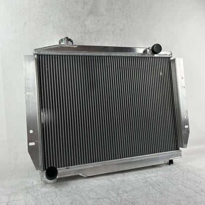 Aluminum Radiator For 1981 1982 Jeep CJ5 1982-1986 Jeep CJ7 L6 Engine AT 1981 1982 1983 1984 1985 1986