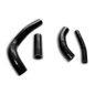 Black Silicone Radiator Hose for 1984 1985 Suzuki RM125