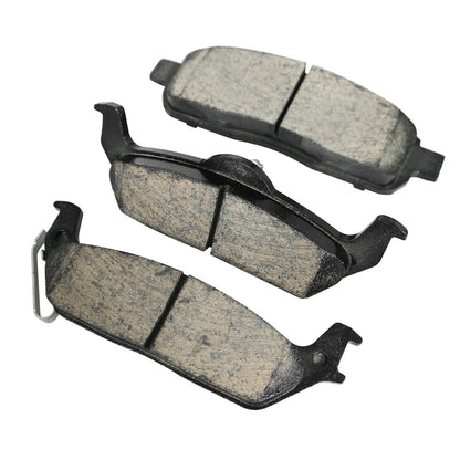 Ceramic Brake Pads Front Rear for 2004-2008 Ford F150 Lincoln Mark LT