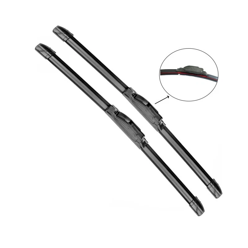 Windshield Front Wiper Blades 2 pieces 26"+26" All Season Beam