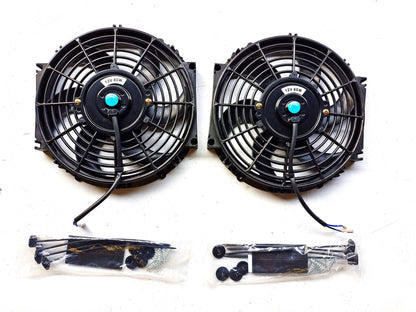 3 Rows Aluminum Radiator&fan For 1983-1994  Ford F250 F350 V8 Diesel 6.9L 7.3L 1983 1984 1985 1986 1987 1988 1989 1990 1991 1992 1993 1994
