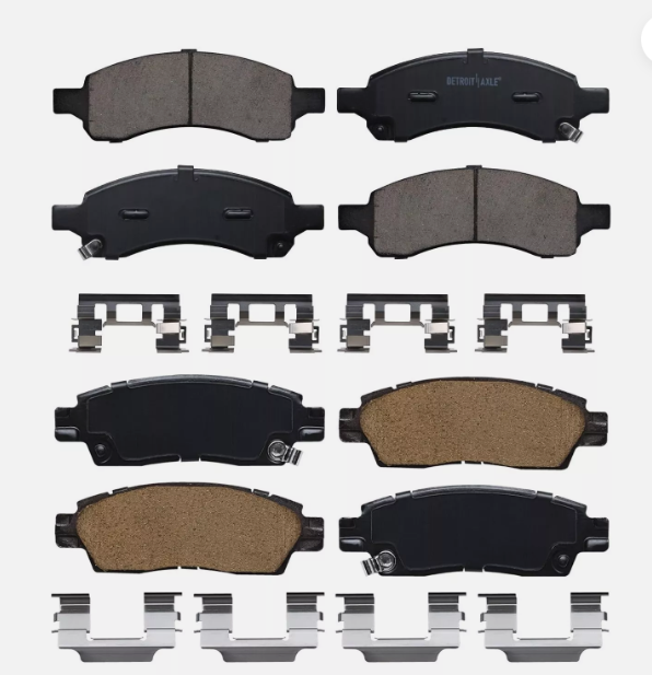 For Buick Enclave Chevy Traverse Acadia Outlook Front & Rear Ceramic Brake Pads
