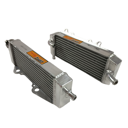 Left+Right Aluminum Radiator for 2004 2005 Kawasaki KX250F