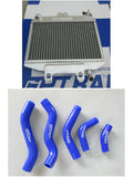 Aluminum radiator and silicone hose for Honda CR125R CR125 CR 125 R 1998-1999