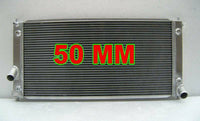 50MM Aluminum Radiator for TOYOTA CELICA ZT231 SS2 GT/GTS L4 1.8L T230 1ZZ-FE/2ZZ-GE MT MT 2000-2005 2001 2002 2003 2004