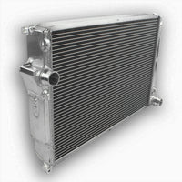 2 Row Aluminum Radiator& FANS For 1999-2006 BMW E46 3-SERIES L6 2.2L 2.5L 2.8L 3.0L M/T 1999 2000 2001 2002 2003 2004 2005 2006