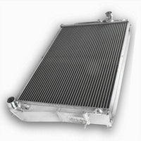 2 Row Aluminum Radiator& FANS For 1999-2006 BMW E46 3-SERIES L6 2.2L 2.5L 2.8L 3.0L M/T 1999 2000 2001 2002 2003 2004 2005 2006