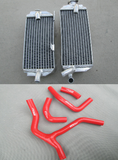 Aluminum radiator &hose for Honda CRF450R CRF450 CRF 450R 2013 2014 13 14