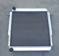 3 Row Aluminum Radiator& fan For 1984-1989 Toyota Land Cruiser BJ70/BJ71/BJ73/BJ74/BJ75  1984 1985 1986 1987 1988 1989