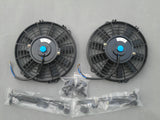 Aluminum Radiator + Shroud Fans For 1970-1981 Pontiac Firebird Trans Am V8 4.3L/4.9L/5.0L/5.7L/6.6L/7.5L 265 301 305 350 400 455