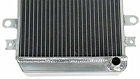 3 ROW Aluminum Radiator FOR ATV Yamaha 4WD/EPS Grizzly 700 500 SPECIAL EDITION YFM7FG YFM700/500 2007-2013 YFM7FGHX 2008 2009 2010 2011 2012