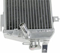 Aluminum Radiator For 2008-2014 Kawasaki KLR650 KL650E 2008 2009 2010 2011 2012 2013 2014