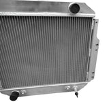 Aluminum radiator & fan For 1988-1992 Nissan Forklift A10-A25 H20 1988 1989 1990 1991 1992