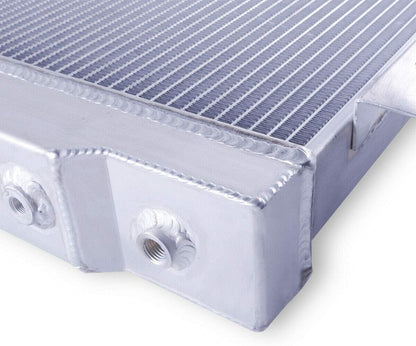 52mm 3Row Aluminum Radiator For 1972-1986 Jeep CJ5 CJ6 CJ7 1972 1973 1974 1975 1976 1977 1978 1979 1980 1981 1982 1983 1984 1985 1986