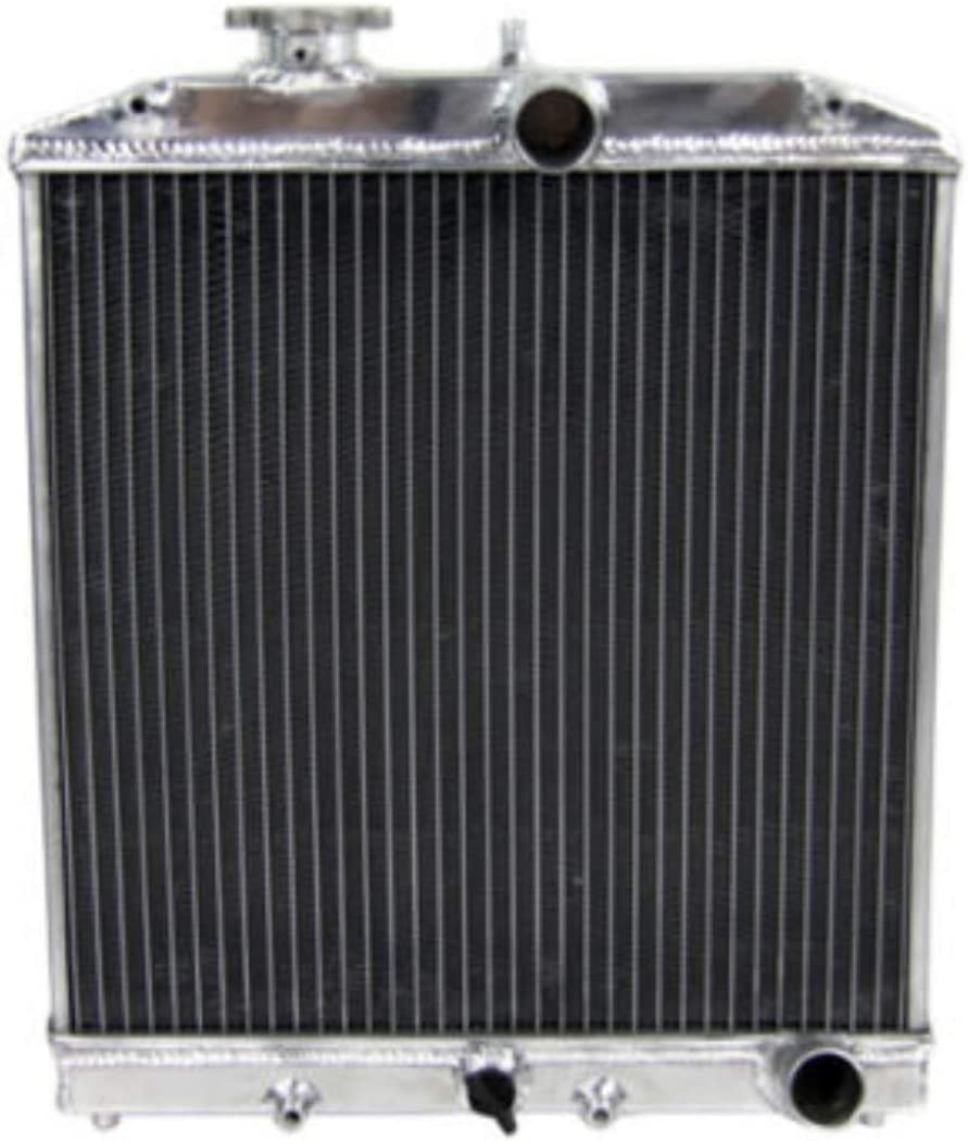 3row 52MM Aluminum Radiator FOR Honda Civic DEL SOL EJ/EK/EG B16 B18 Acura Integra 1992-2000 MT 1.6L 1.8L 32mm pipe