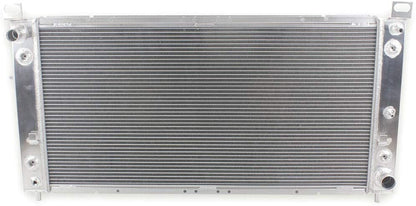 All Aluminum radiator&Shroud & Fans for Chevrolet Chevy Avalanche Cheyenne Silverado Sonora Suburban Tahoe 1500 2500 3500 V6/V8 4.8/5.3/6.0/6.2L